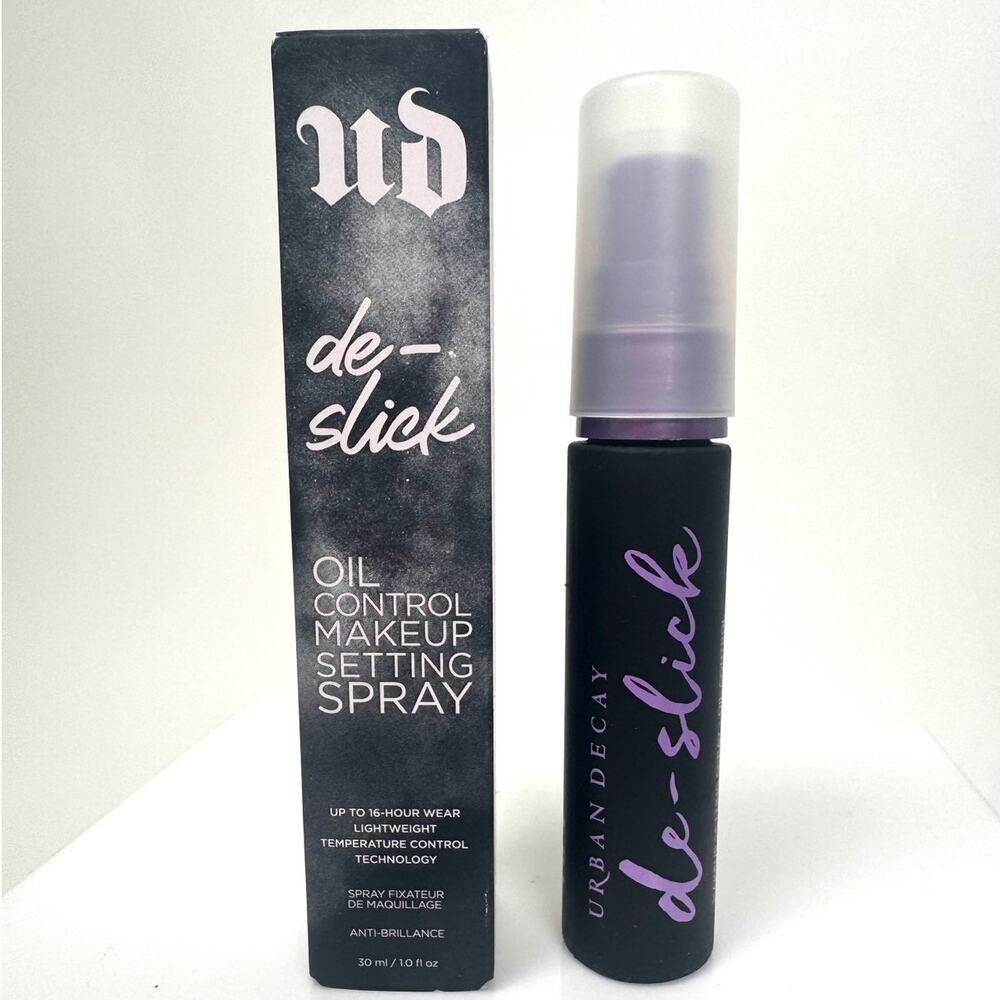 Urban Decay De-Slick Oil Control Makeup Setting Spray 30ml 1oz NIB Discontinued
